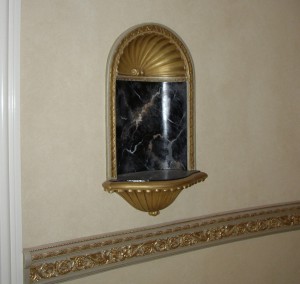 Faux Black Marble