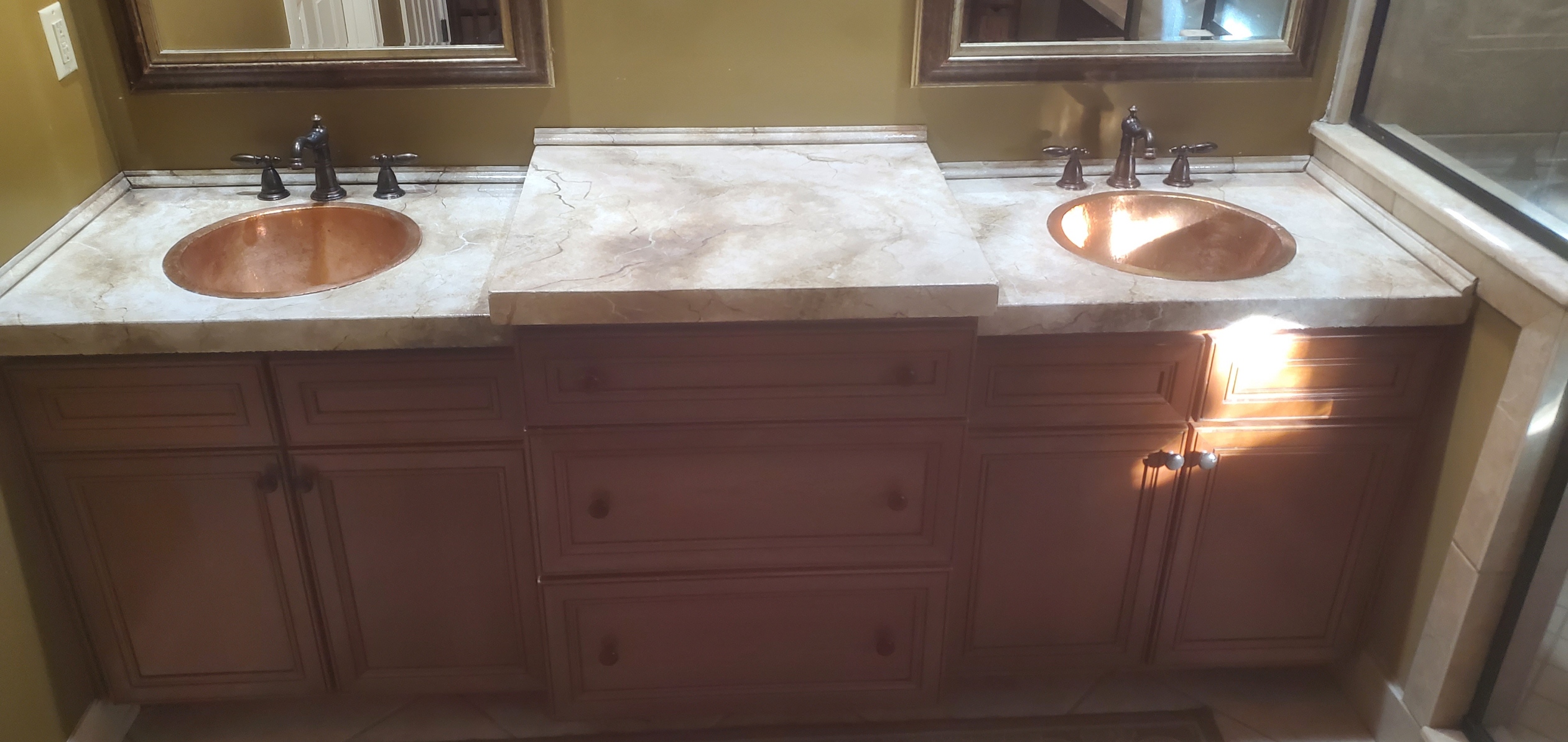 Faux Finish Marbleizing