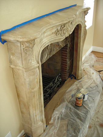 White and Beige Marble