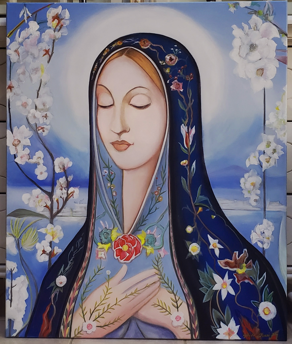 Mary Commissioned | Bill Turri - Art Interior Murals and Design Mother Mary