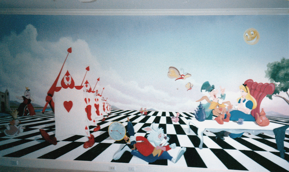 Alice in Wonderland Surreal