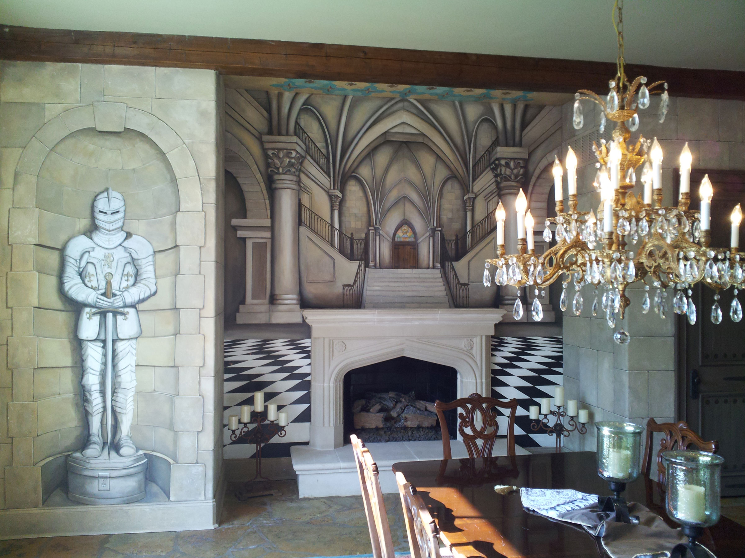 Castle Mural
