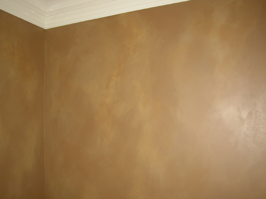 Faux Finish Brown