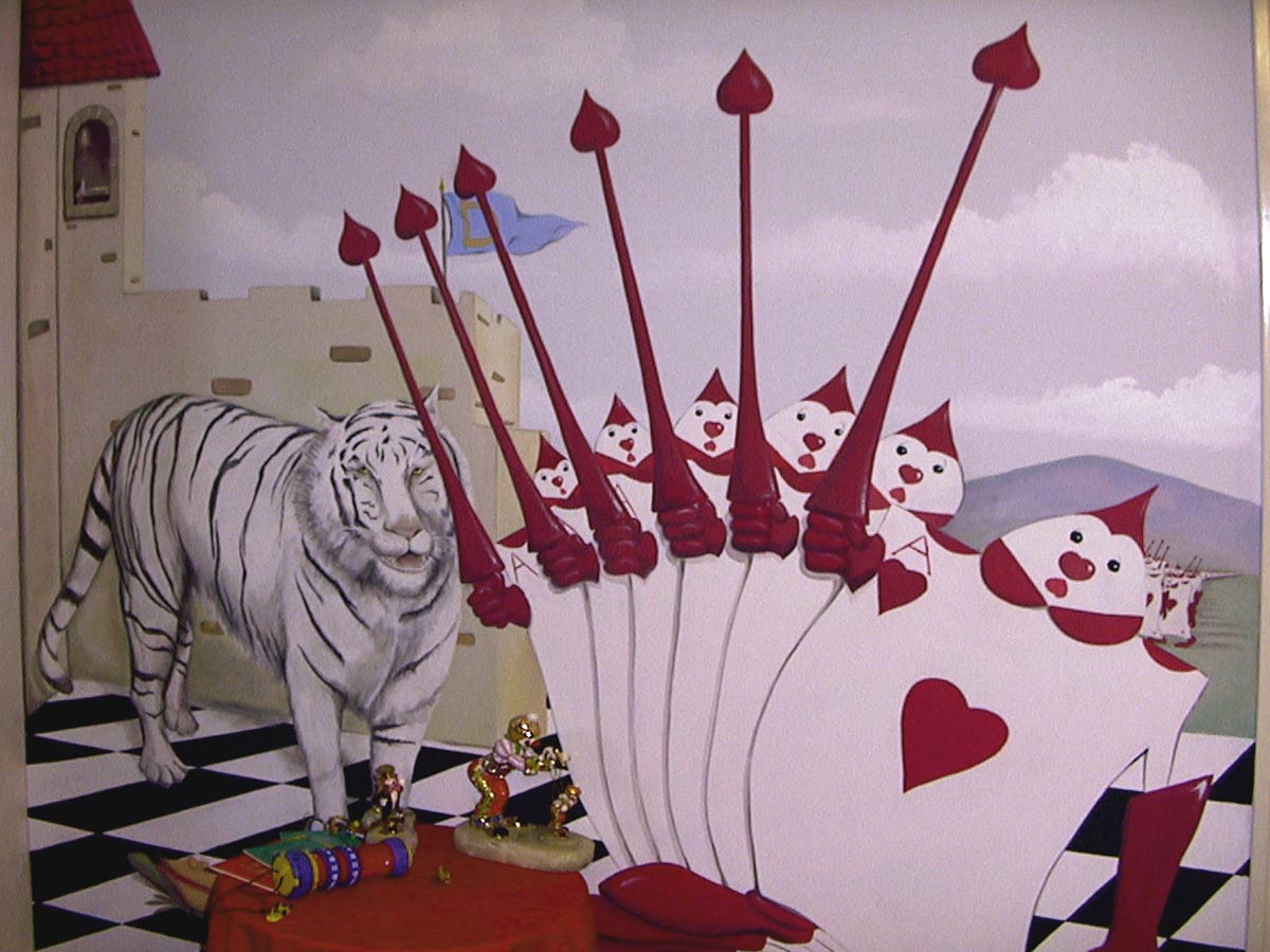 The Queens Soldiers and The White Tiger